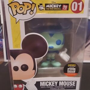 Funko Pop! Mickey Mouse The True Original Funko Shop Exclusive - Blue/Green New